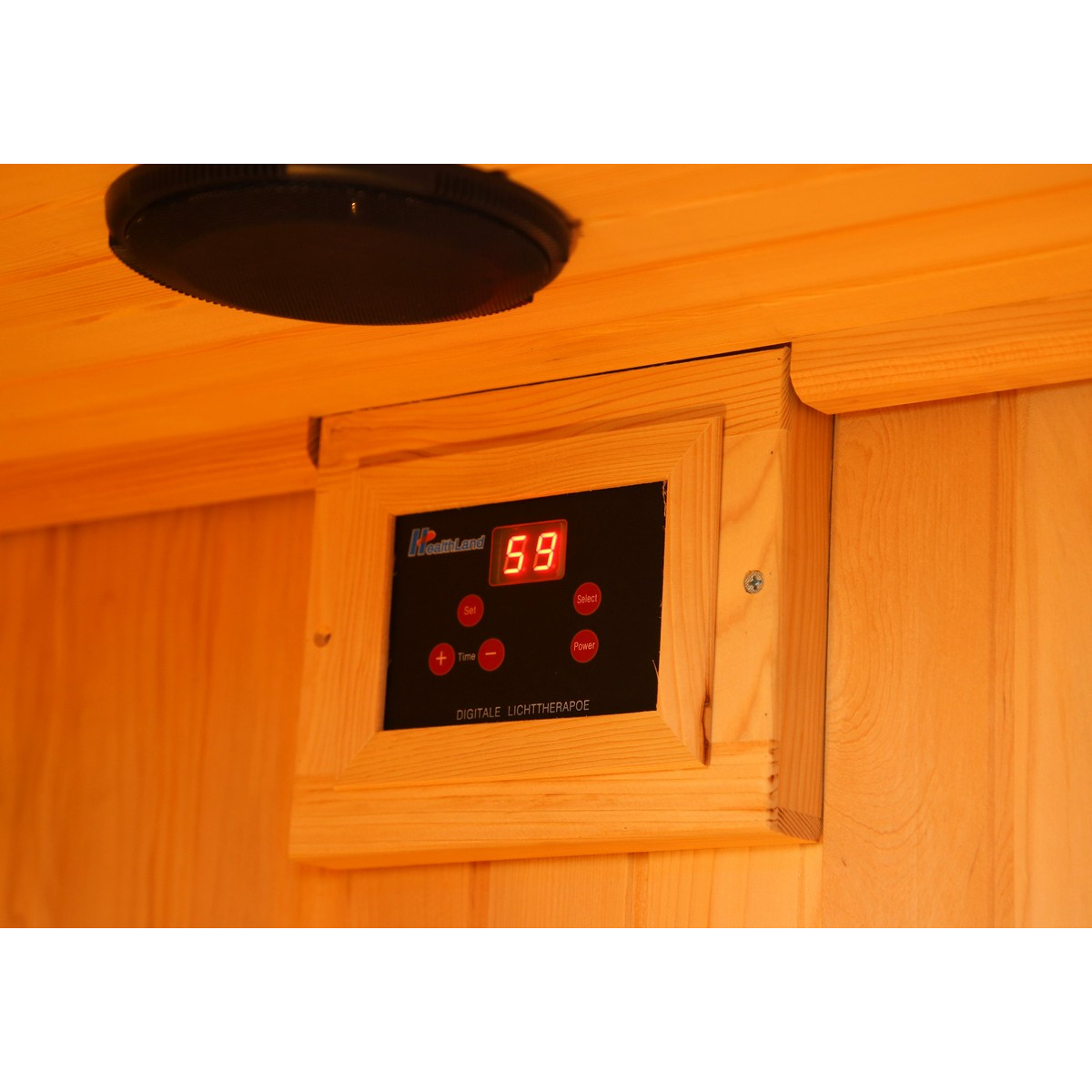 Infrasauna DeLuxe 2200 Carbon - BT Náhľad