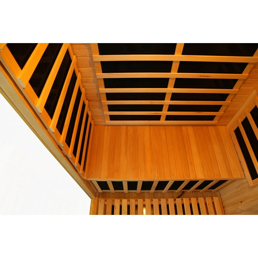 Infrasauna DeLuxe 2200 Carbon - BT Náhľad