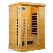 Infrasauna DeLuxe 2220 CB/CR+ podlahové kúrenie, 2x uterák, 2x esencie zadarmo gallery main image