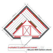 Infrasauna DeLuxe 4005 Carbon náhled