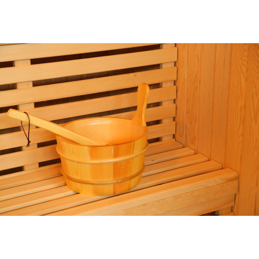 Fínska sauna DeLuxe HR4045 Finland Náhľad