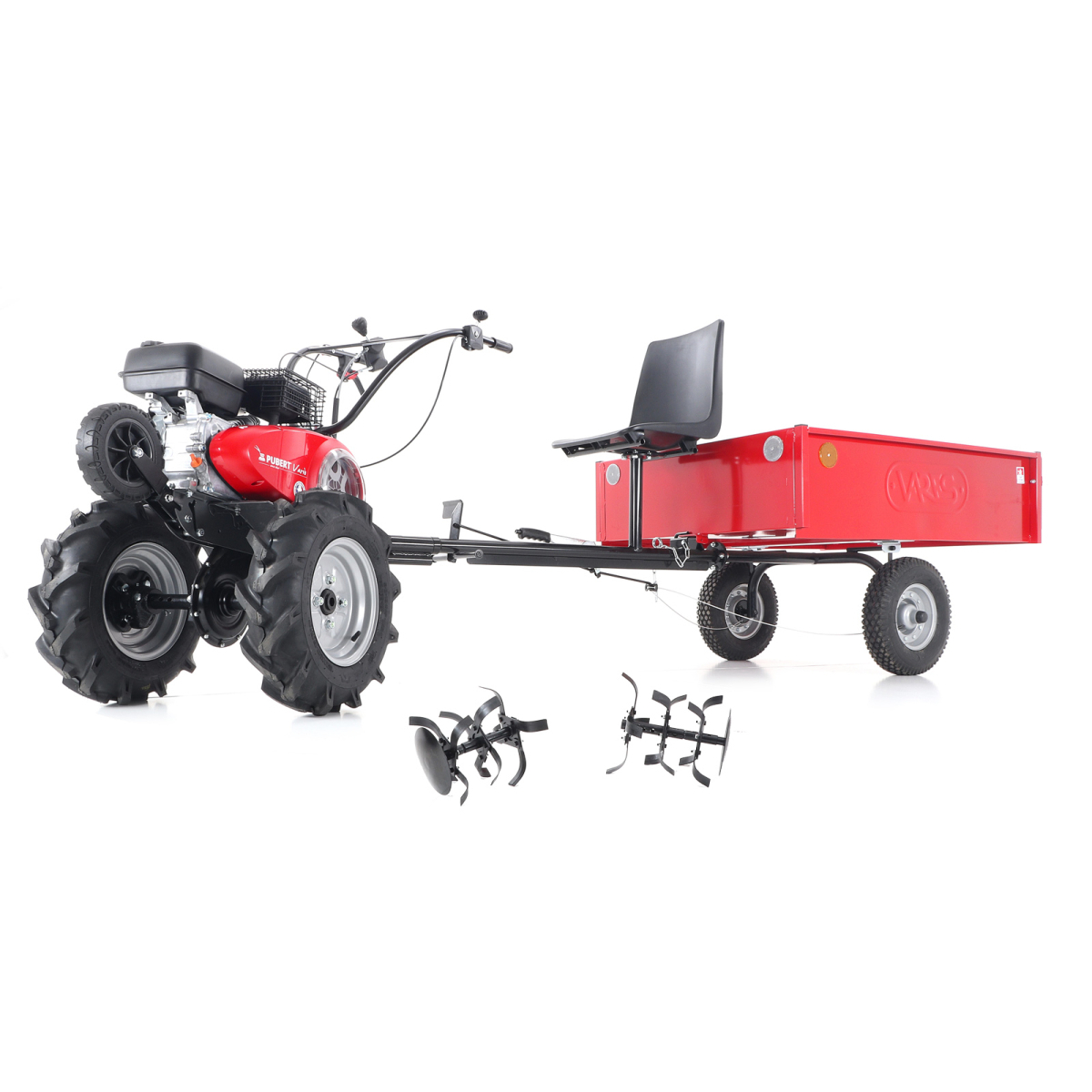 Kultivátor PUBERT VARIO 65B C3 + vozík VARES HV 220L - SET 2 Náhľad