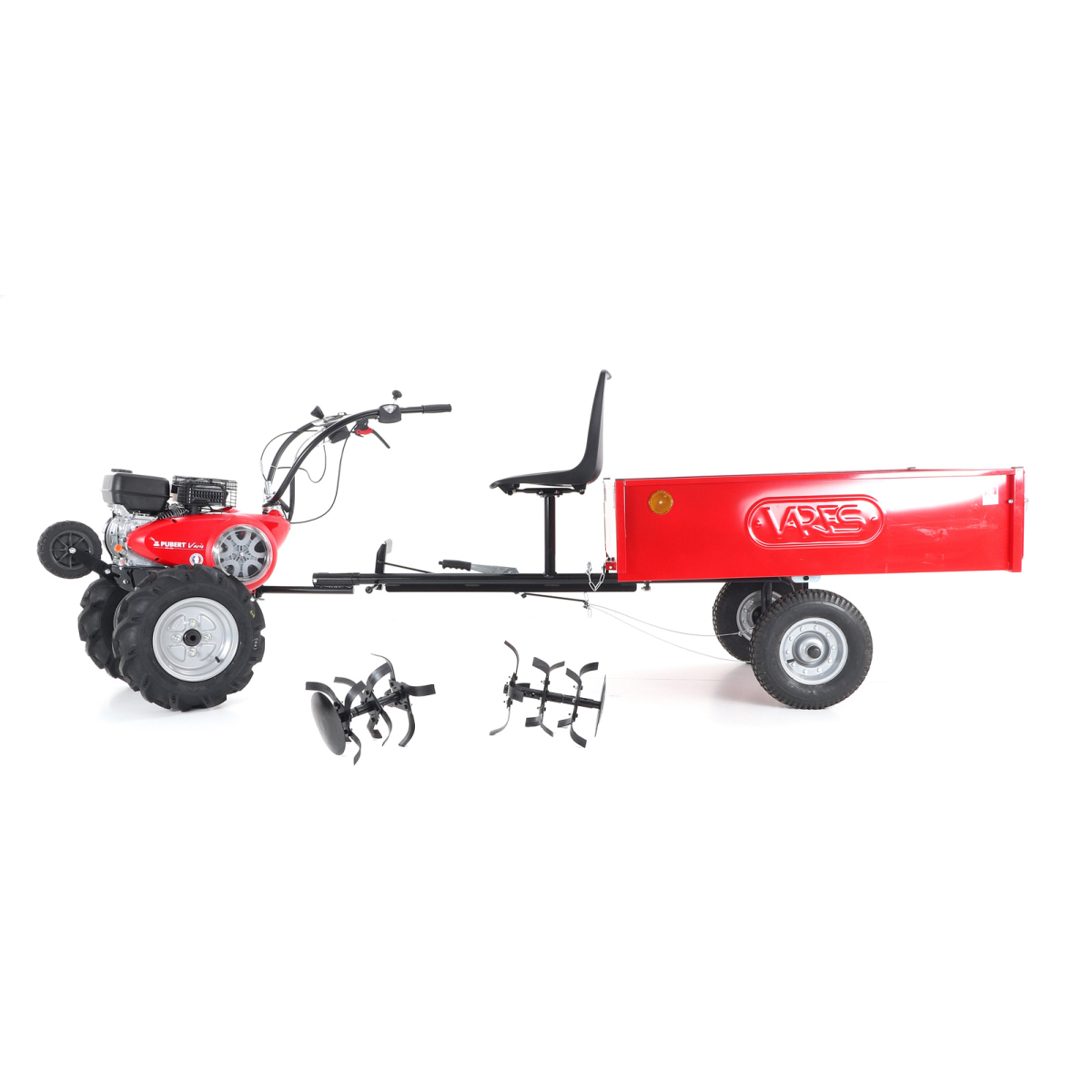 Kultivátor PUBERT VARIO 55P C3 + vozík VARES HV 220L - SET 3 Náhľad