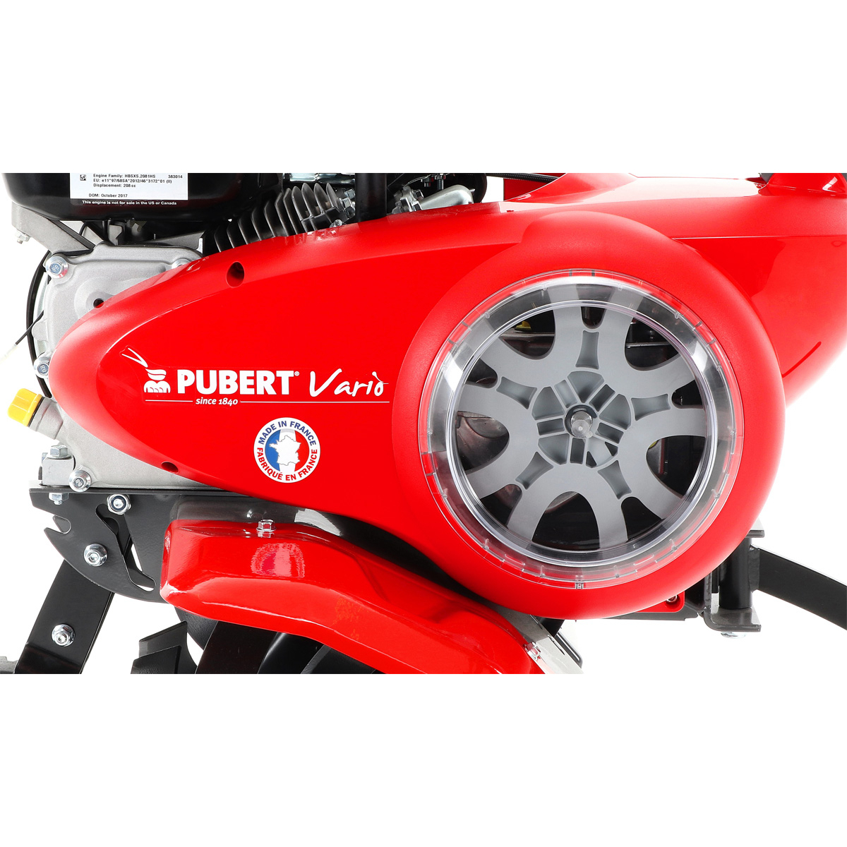 Kultivátor PUBERT VARIO 55P C3 + vozík VARES HV 220L - SET 3 Náhľad