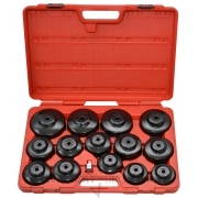 Sada miskovitých kľúčov na olejové filtre BST 15 / 096-10015 Sada miskovitých kľúčov na olejové filtre BST 15 / 096-10015 gallery main image