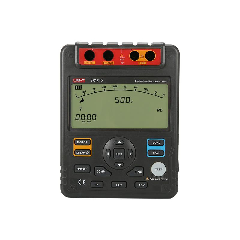 Tester izolácie UNI-T UT512 2.5kV, USB 07720084