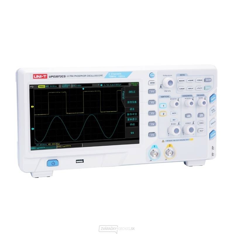 Osciloskop UNI-T UPO2072CS
