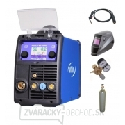 PEGAS 201 MIG SYN PFC + hořák + kabely + ventil + kukla + plná lahev CO2 gallery main image