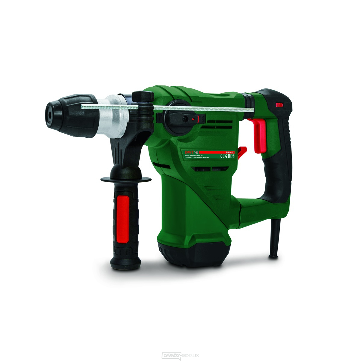 Elektrické vŕtacie / búracie kladivo SDS PLUS v kufri 1400 W DWT BH14-32 BMC