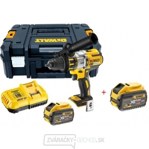 DCD996X1SET - DCD996X1 Aku trojrýchlostný príklepová vŕtačka 9,0Ah 18V + ZADARMO akumulátor DCB547 XR DeWALT FLEXVOLT