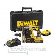 DCH274P2 Aku bezuhlíkové kombi kladivo SDS-Plus 18V, 2x 5,0Ah XR Li-Ion + rýchloupínacie skľučovadlo DeWALT + kufor gallery main image