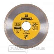 DT3703 Diamantový kotúč spojité obvodom zo spekaných karbidov 115x22,2 mm na suché rezanie obkladov DeWALT gallery main image
