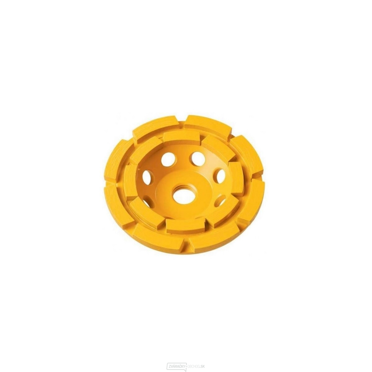 DT3796 Diamantový tanierový kotúč 125 mm na brúsenie betónu, dva rady segmentov DeWALT