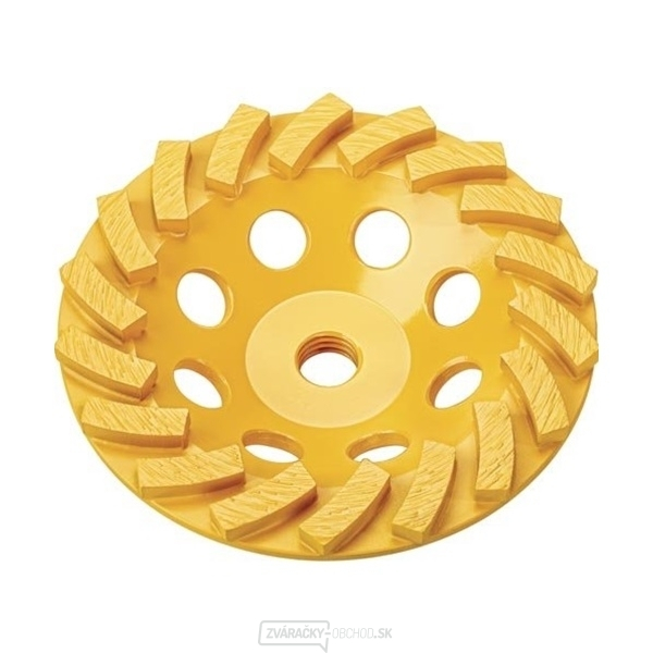 DT3797 Diamantový tanierový kotúč TURBO 125 mm na brúsenie betónu DeWALT