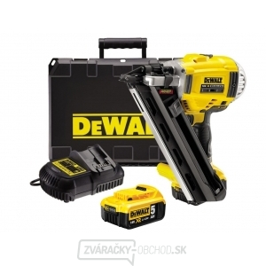 Aku klincovačka DeWALT 18V DCN692P2, 50-90mm, 2x 5,0 Ah XR Li-Ion - bezuhlíková gallery main image