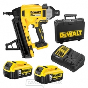 Aku klincovačka do betónu DEWALT 18V DCN890P2, 2x 5,0Ah