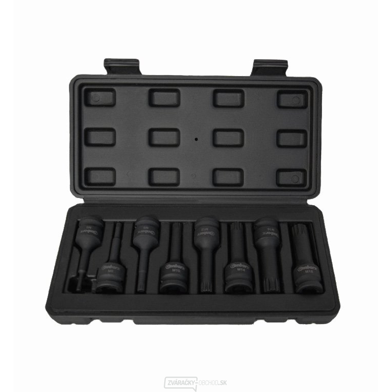 Sada kovaných prodloužených hlavic Genborx JBTK 408-M Sada kovaných prodloužených hlavic Genborx JBTK 408-M gallery main image