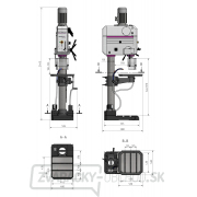 Sloupová převodová vrtačka OPTIdrill DH 45 G Náhľad