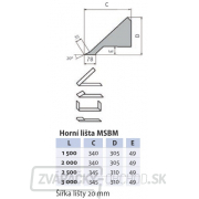 Ohýbačka plechu MSBM 2020-25 Náhľad