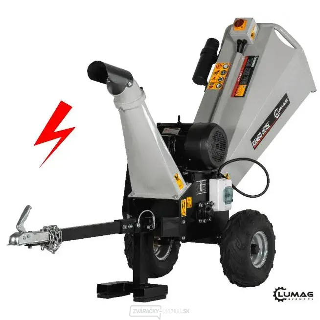 Elektrický štiepkovač dreva RAMBO HC-15E