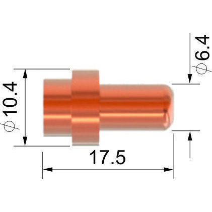 Hafniová elektróda SCB50(bal.5)