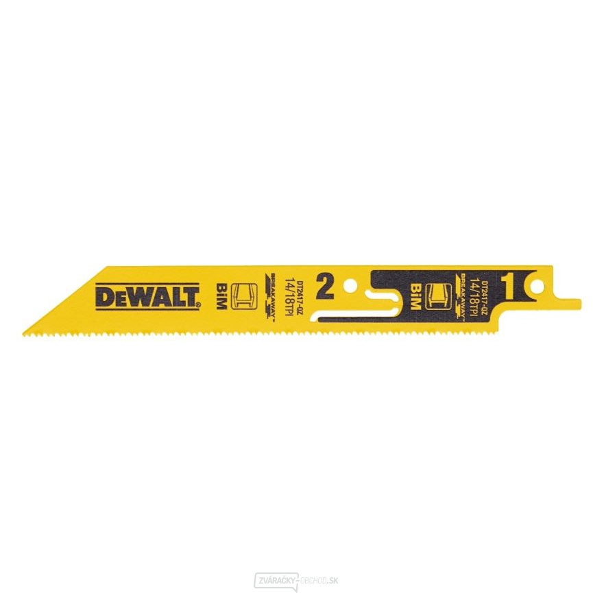 DEWALT Bimetalový pílový plátok na kov 152 mm DT2417 - 1ks