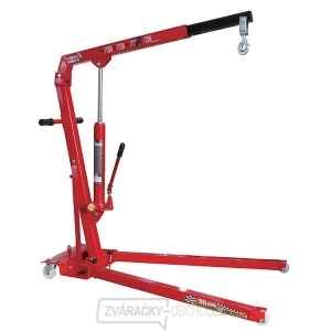 Pojazdný skladací hydraulický dielenský žeriav T31002CE