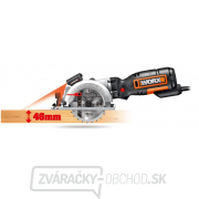 Kompaktná kotúčová píla WORXSAW XL, 710W, 120mm WX427 Náhľad