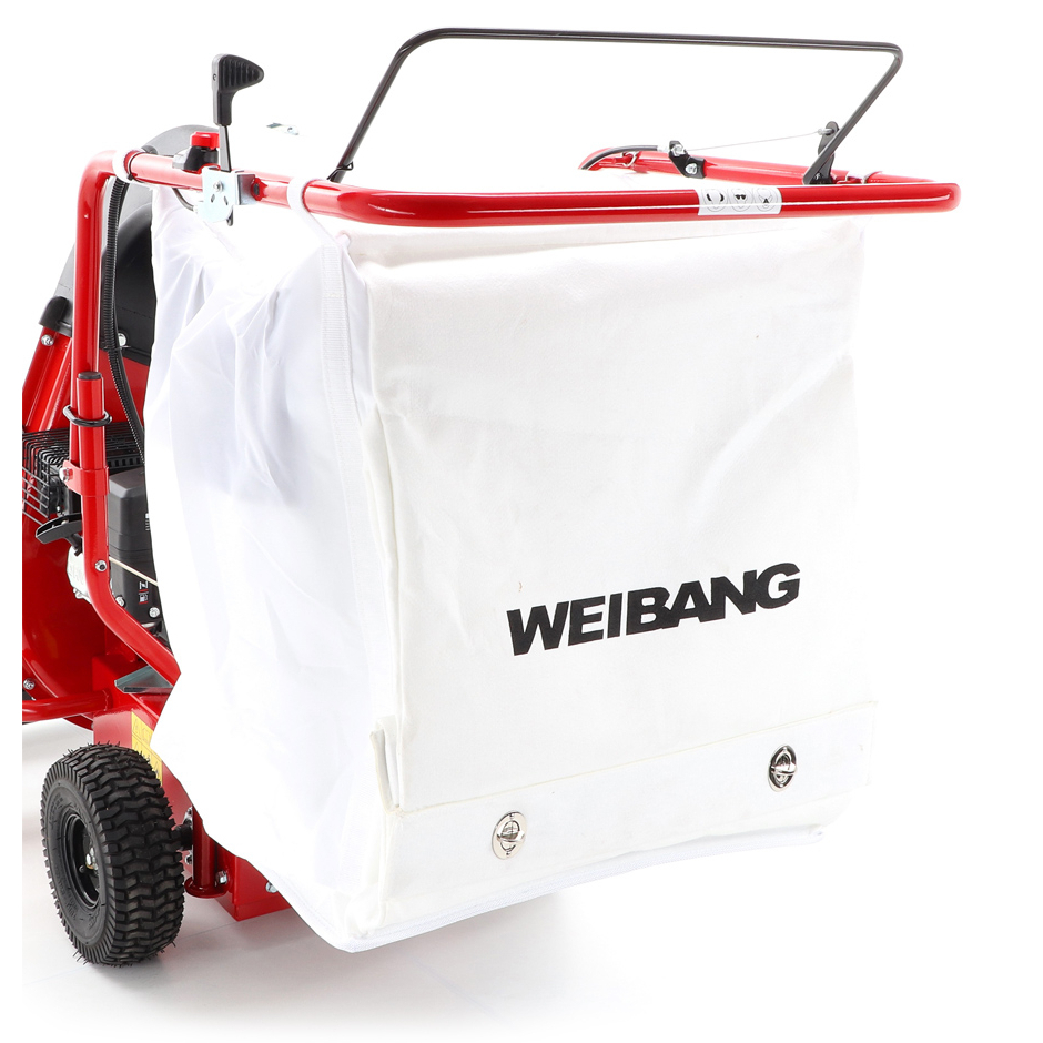 Benzínový priemyselný vysávač lístia Weibang WB LV506C s pojazdom Náhľad