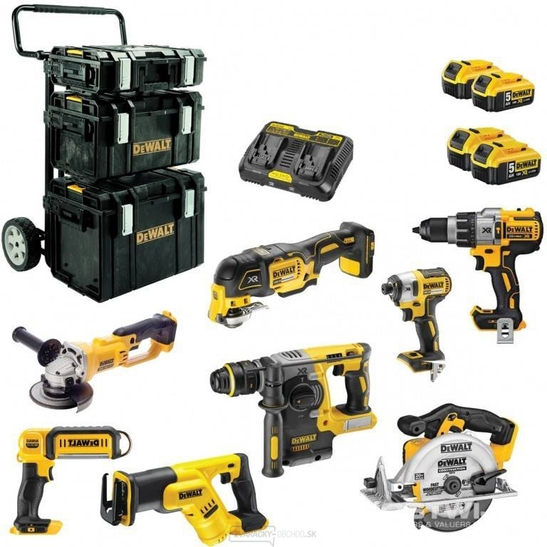 DCK897P4 Kombinovaná súprava aku náradia 18V DeWALT