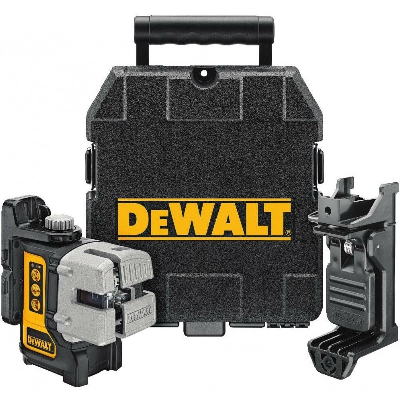 DW089K Samonivelačný krížový laser s 3 lúčmi DeWALT