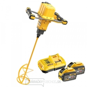 Akumulátorový mixér Dewalt DCD240X2 s dvoma rukoväťami 54V, 2x 9,0Ah 54V Li-Ion DeWALT FLEXVOLT