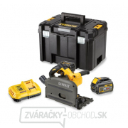 Aku ponorná kotúčová píla so základňou pre vodiace lišty 54V, 2x 6,0Ah, kufor TSTAK DeWALT DCS520T2 FLEXVOLT Náhľad