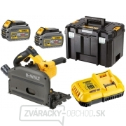 Aku ponorná kotúčová píla so základňou pre vodiace lišty 54V, 2x 6,0Ah, kufor TSTAK DeWALT DCS520T2 FLEXVOLT Aku ponorná kotúčová píla so základňou pre vodiace lišty 54V, 2x 6,0Ah, kufor TSTAK DeWALT DCS520T2 FLEXVOLT gallery main image