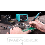 Stanice pájecí s LCD a elektronickou regulací teploty a kalibrací Náhľad
