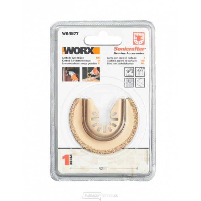 Brúsny karbidový kotúč, 2-1/2", Standard, 1ks, sonicrafter WA4977