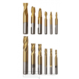 Stopkové frézy HSS – sada 12 ks Stopkové frézy HSS – sada 12 ks gallery main image