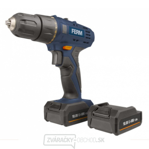 Aku vŕtačka Ferm 12V, Li-ion, 1,5 Ah, Kompakt, 2 batérie CDM1119 Aku vŕtačka Ferm 12V, Li-ion, 1,5 Ah, Kompakt, 2 batérie CDM1119 gallery main image