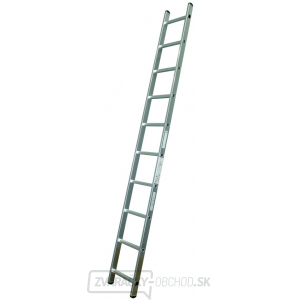 Rebrík oporný hliníkový, 8 priečok, 225cm 66-1-08-KR