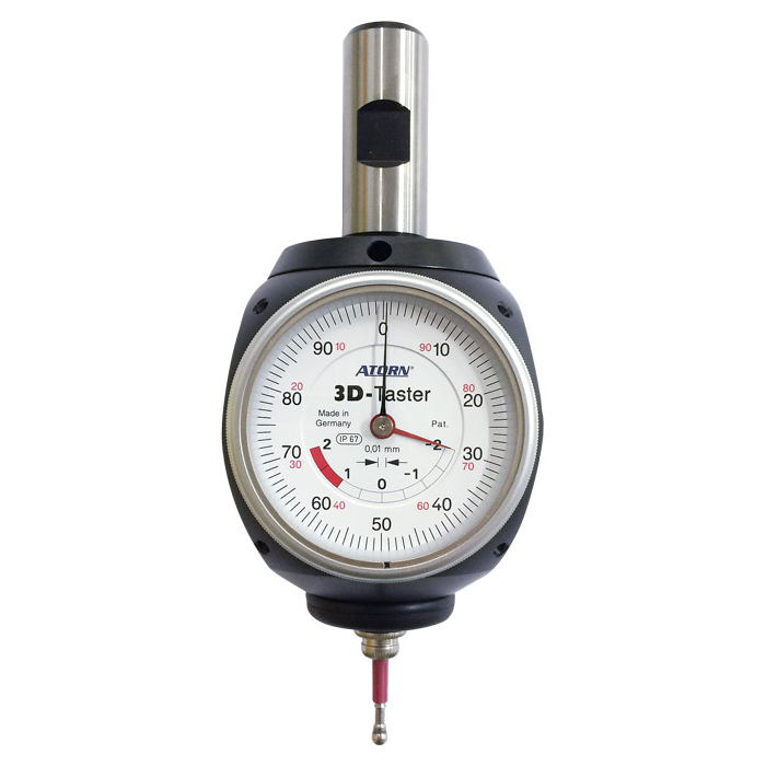 Obrobková analógová sonda ATORN 3D tester - stopka DIN 1835-B / 20mm