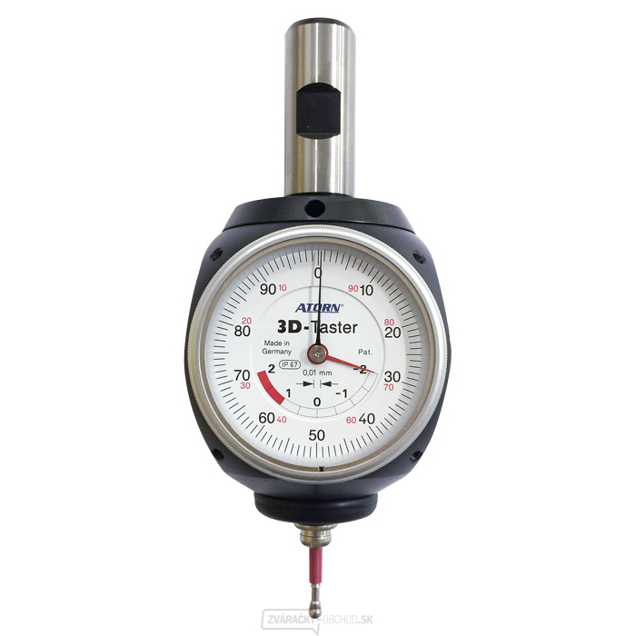 Obrobková analógová sonda ATORN 3D tester - stopka DIN 1835-B / 20mm
