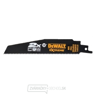 DT2301L Pílový list EXTREME pre mečové píly, pre rýchle rezy, dĺžka 152 mm DeWalt - 1ks