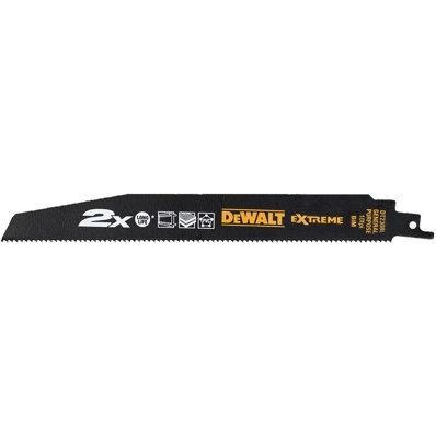 DT2308L Pílový list EXTREME GENERAL PURPOSE pre mečové píly, dĺžka 228 mm DeWalt - 1ks