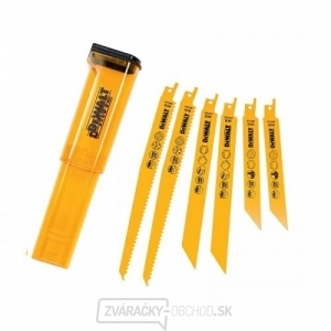 DT2444 6dielna sada pílových plátkov pre mečové píly DeWalt DT2444 6dielna sada pílových plátkov pre mečové píly DeWalt gallery main image