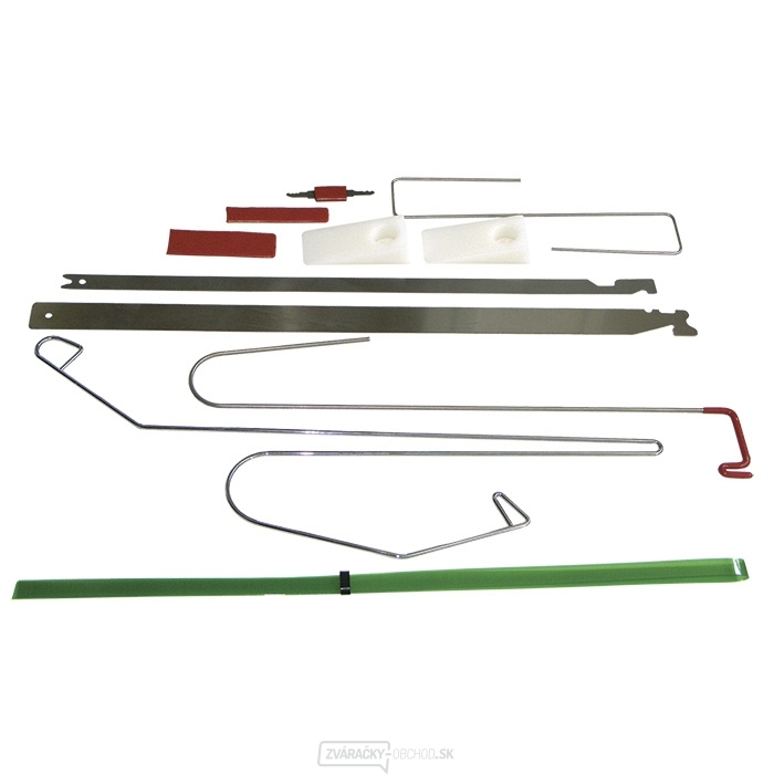 Sada prípravkov pre otvorenie zamknutých dverí áut 318-0119