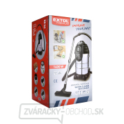 Vysávač dielenský, multifunkčný so zásuvkou a funkciou čistenie filtra, 30l, 6m kábel, 3m hadice, 1400W náhled