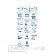 Metr laserový digitální 40M, 0,05-40m EXTOL PREMIUM  Metr laserový digitální 40M, 0,05-40m EXTOL PREMIUM  náhled