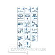 Metr laserový digitální 40M, 0,05-40m EXTOL PREMIUM  náhled