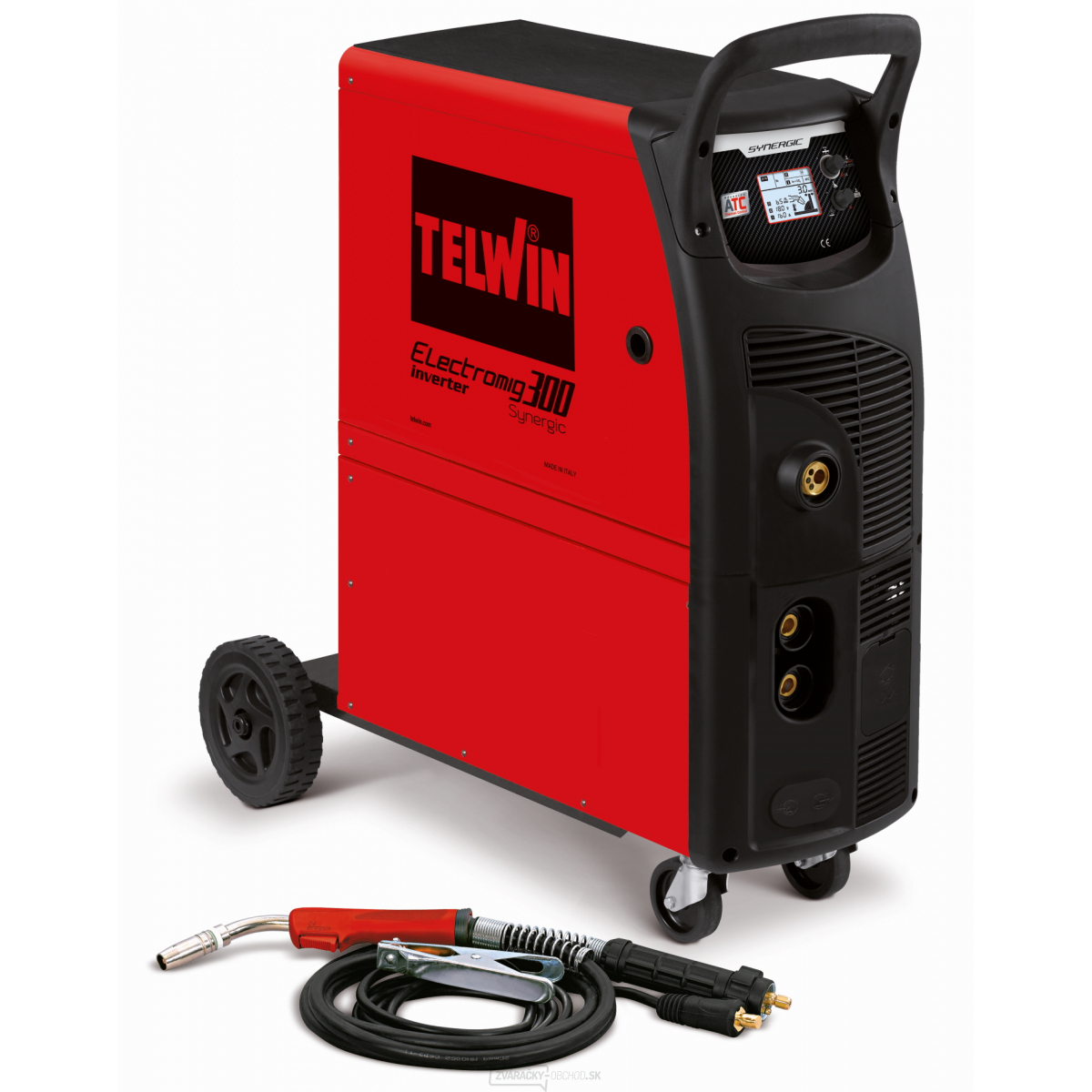 Zvárací invertor CO2 (MIG-MAG) ELEKTROMIG 300 Synergic Telwin