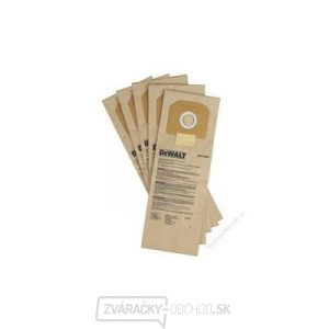 DeWALT papierový prachový sáčok 5ks pre DWV900/901/902
